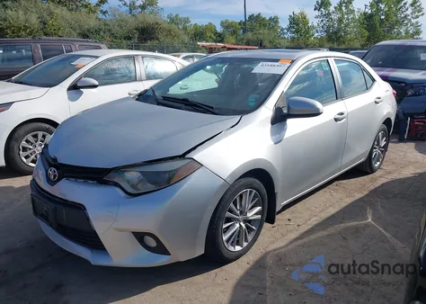2014 Toyota Corolla Le Premium from USA, damaged, VIN 2T1BURHE1EC196349